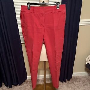 LOFT Women's Marissa Cropped Rust Pants